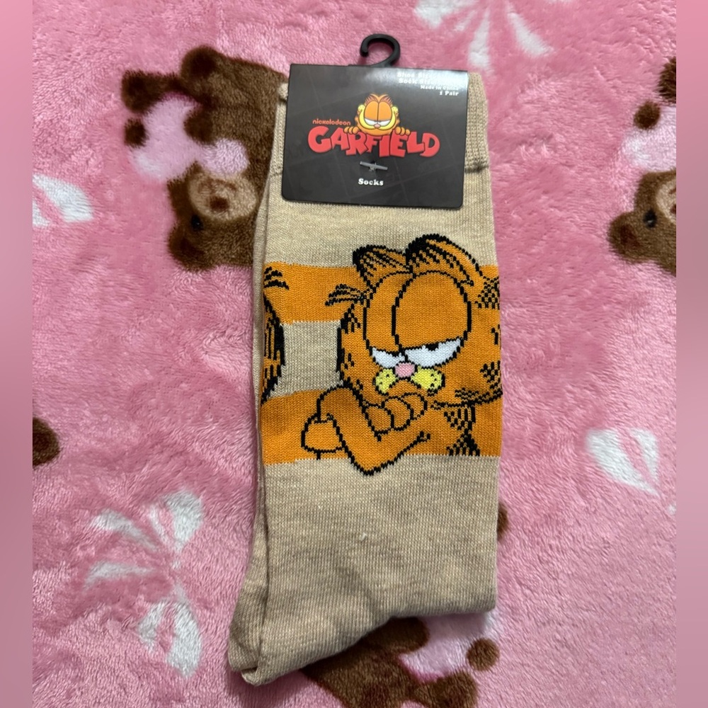 Nickelodeon Garfield Crew Socks (1 Pair)